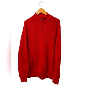 Tommy Hilfiger Red Sweater size 2XL